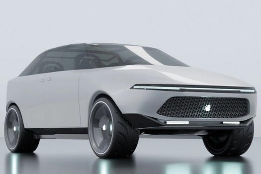 同社の特許に基づいて、電気自動車AppleCarの3Dモデルを作成しました
