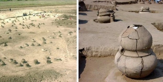 Verkohlte Überreste einer schwangeren Frau in einer 4000 Jahre alten Urne gefunden