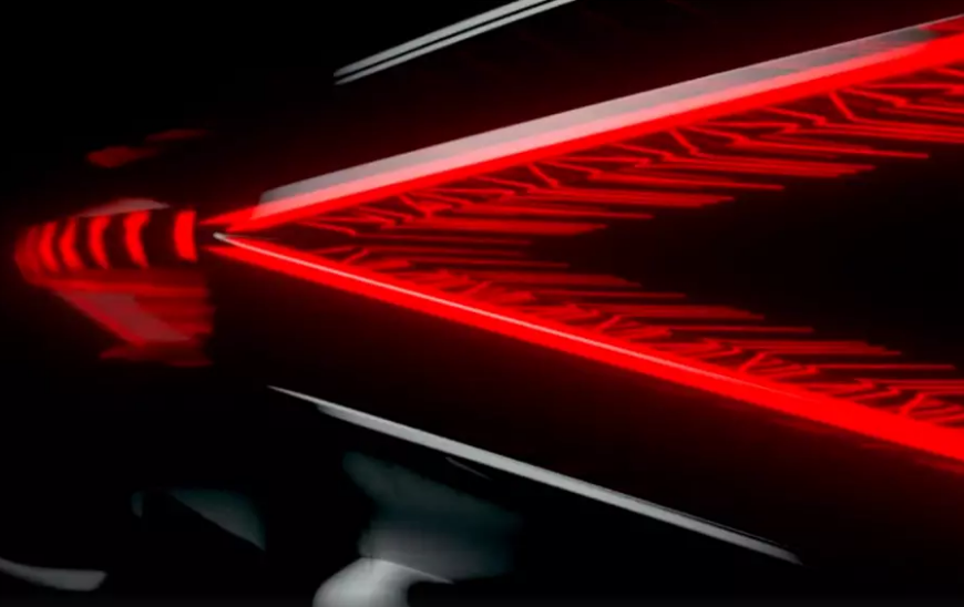 Bugatti hat die Rücklichter des neuen Hypercars enthüllt, das am 19. August debütieren wird
