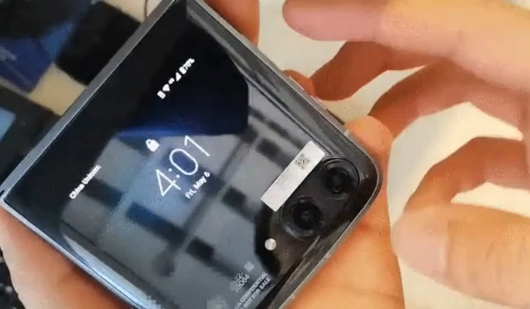 Motorola RAZR 3 mostrato in video