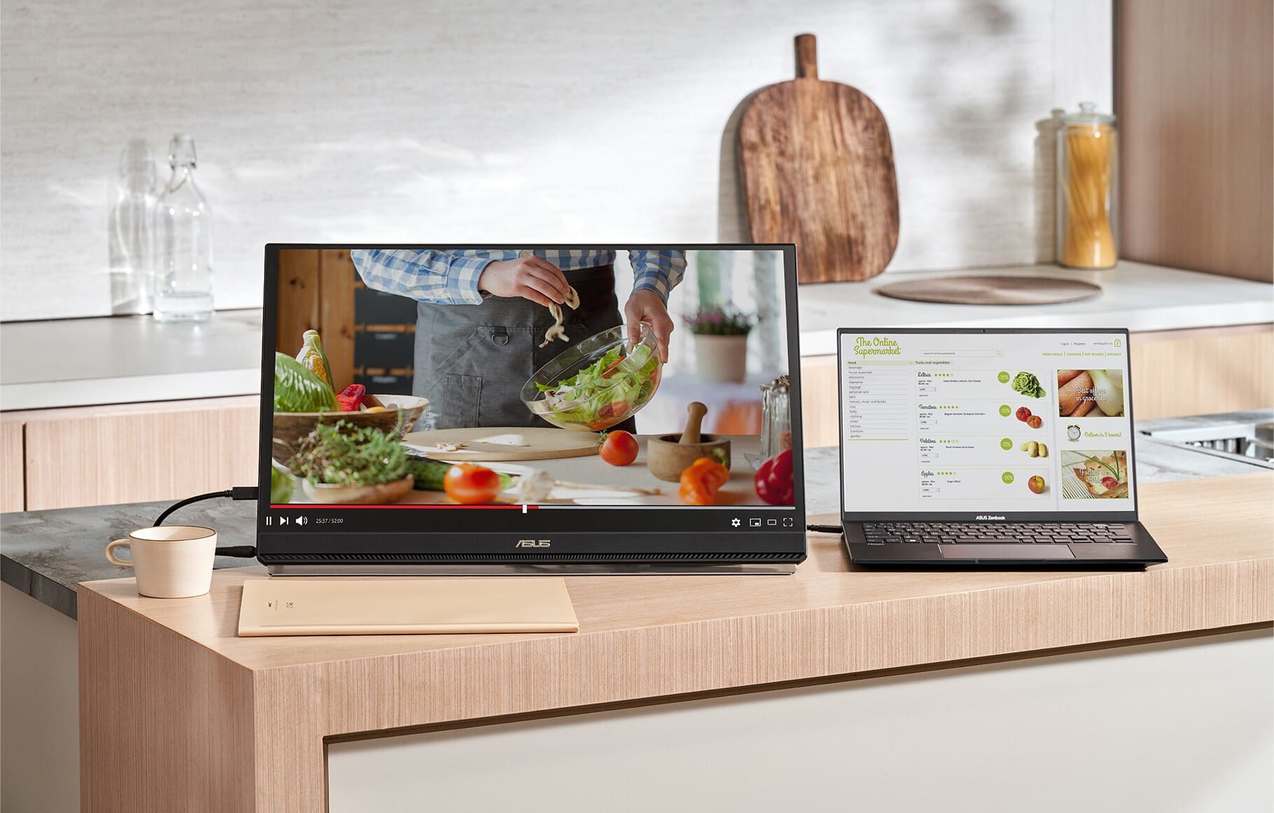 ASUS ZenScreen MB249C tragbarer Monitor vorgestellt