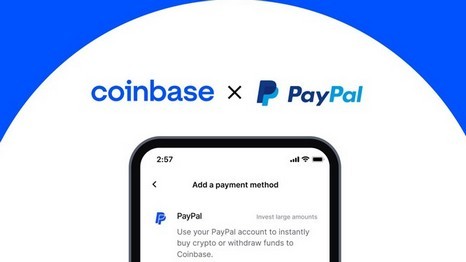 Coinbase는 PayPal 계정에서 암호 화폐를 구매할 수있는 기능을 추가합니다.