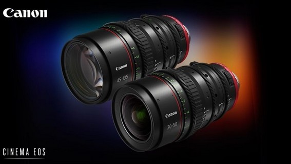 Canon anuncia CN-E 20-50mm T2.4 e CN-E 45-135mm T2.4 LF/FP