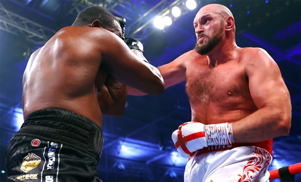 Tyson Fury hat Dillian Whyte bewusstlos geschlagen