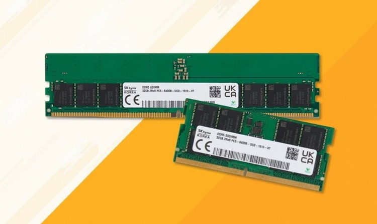 A SK hynix apresentou os primeiros módulos de memória DDR5 do mundo que rodam a 6400 MHz sem overclock