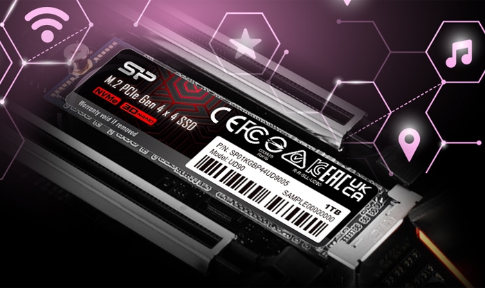 Silicon Power presenta gli SSD UD90 PCIe 4.0 fino a 1 TB