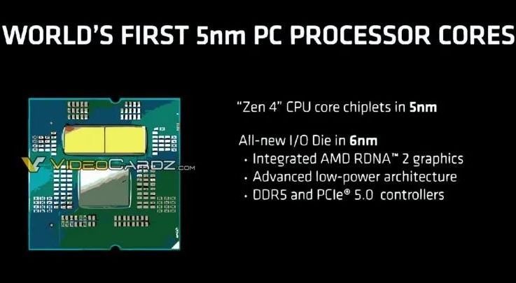 Zen 4 아키텍처의 Ryzen 7000은 15% 성능 향상을 제공합니다.