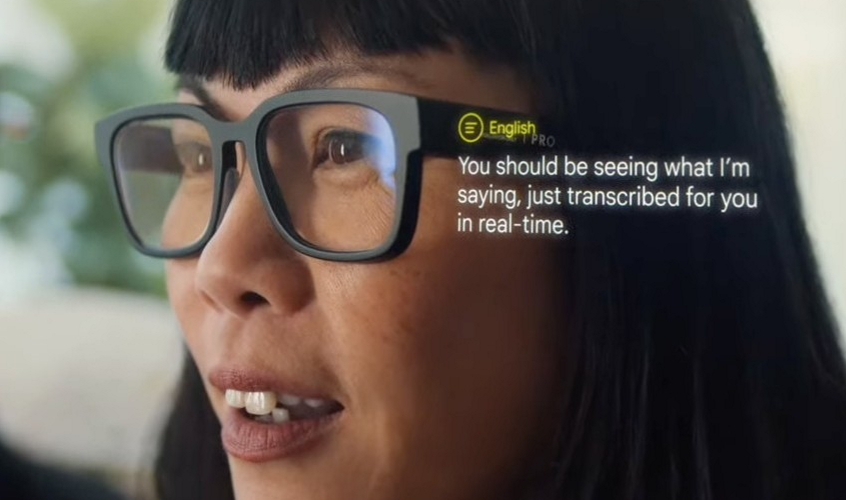 Google ha introdotto i traduttori di occhiali intelligenti