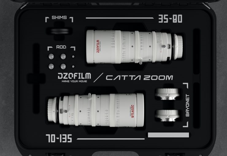 DZOFilm stellt Kinoobjektive für Sony-Kameras vor
