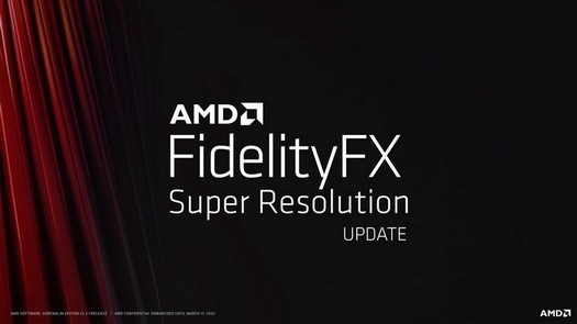 AMD, FidelityFX 초고해상도 2.0 스케일링 기술 공개 - 이미지 품질은 더욱 높아집니다