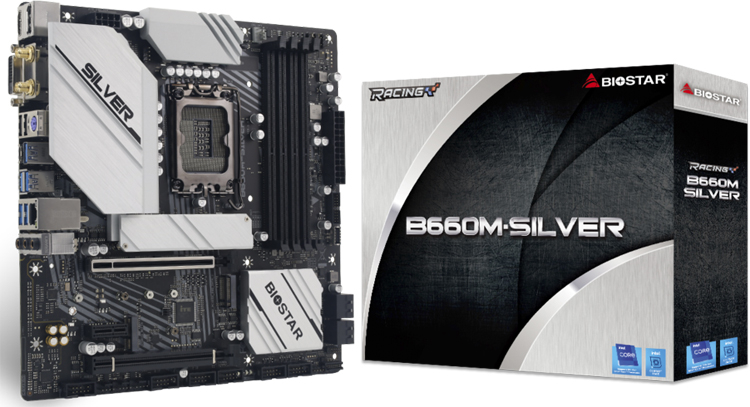 Biostar dévoile la carte mère B660M-Silver pour les processeurs Intel Alder Lake