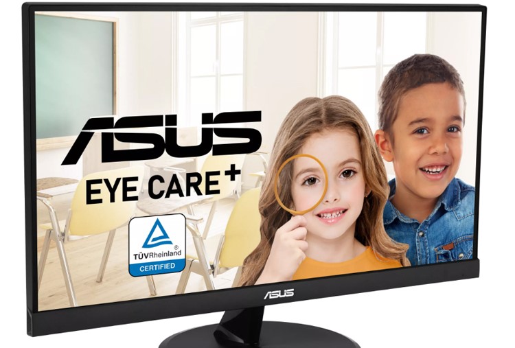 ASUS VP227HE Eye Care 75Hz rahmenloser Monitor auf den Markt gebracht