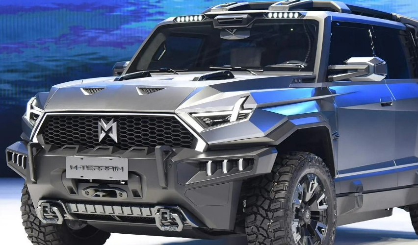 Dongfeng Mengshi é apresentado - análogo chinês do Hummer EV