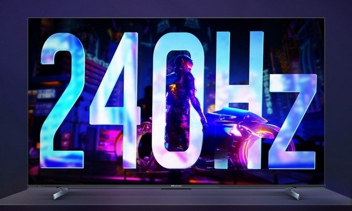 Hisense TV Ace 2023 65E55H 4K TV com tela de 240Hz introduzida