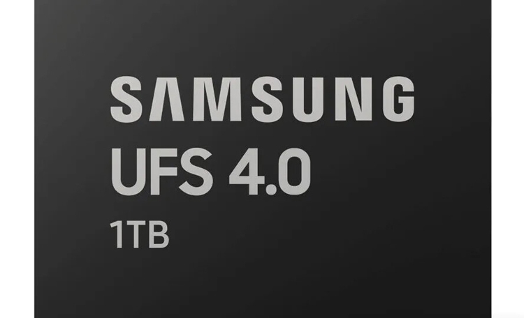 Samsung introduce la memoria flash UFS 4.0 per smartphone: fino a 1 TB e velocità fino a 4200 MB/s