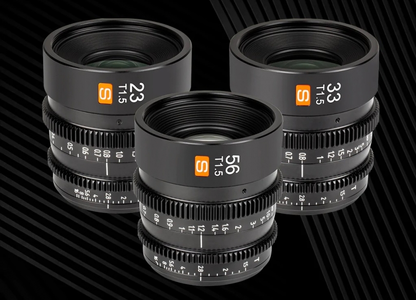 VILTROX annonce trois nouveaux objectifs Cine S : 23/33/56 mm T1.5