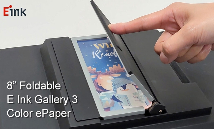 Eインクギャラリー3色の電子ペーパーが導入されました-5万色以上