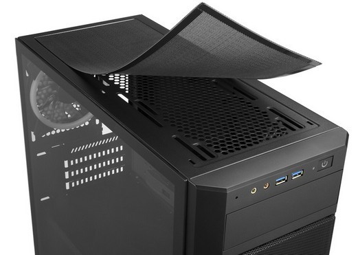 Sharkoon lança gabinete V1000 RGB para PCs de jogos pequenos