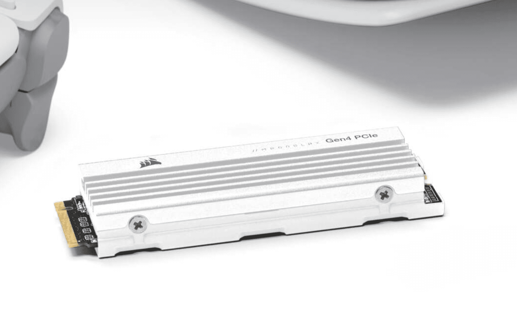 Corsair ha presentato l'unità SSD MP600 PRO LPX di colore bianco