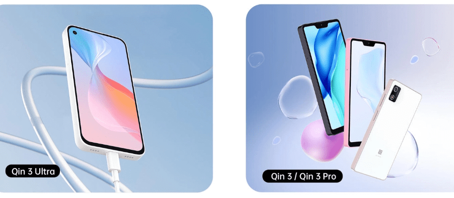 La gamme de smartphones Duoqin Qin 3 est présentée