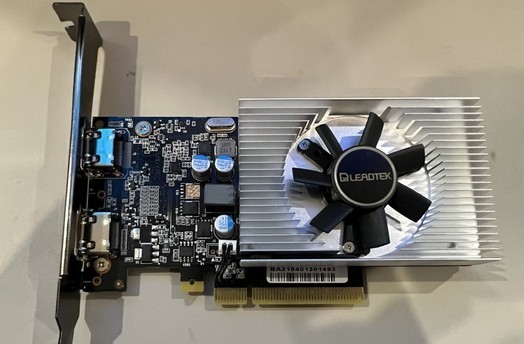 1년 전에 출시된 GeForce GT 1010은 $70에 판매되었습니다.