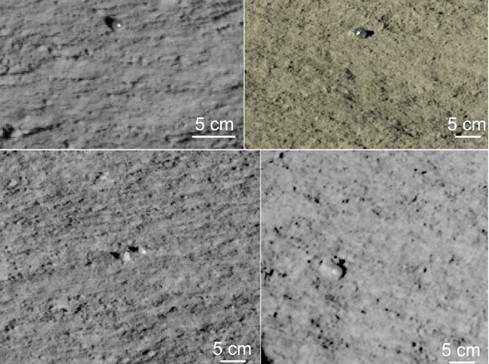 中国の月面車が月の裏側で珍しい透明なボールを発見