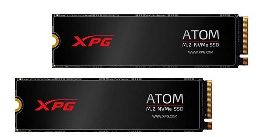 Lançamento de SSDs XPG Atom com interfaces PCIe 3.0 e PCIe 4.0