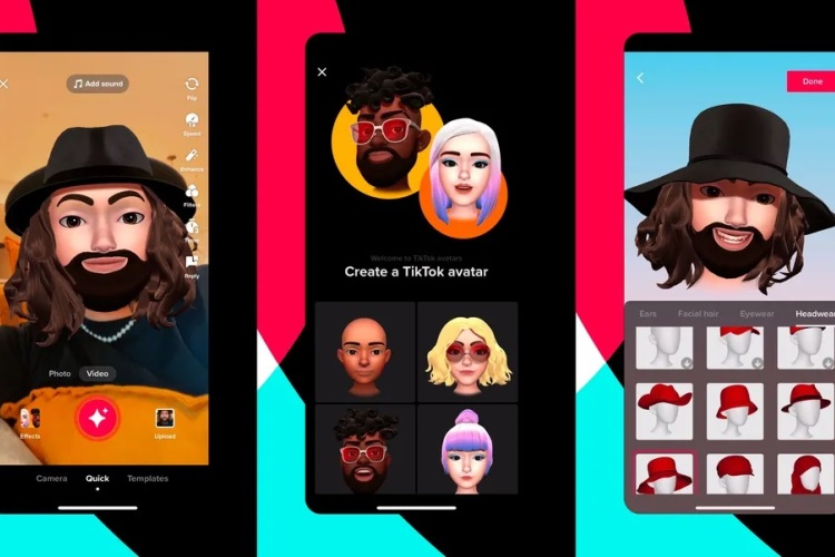 TikTok introduce avatar personalizzati