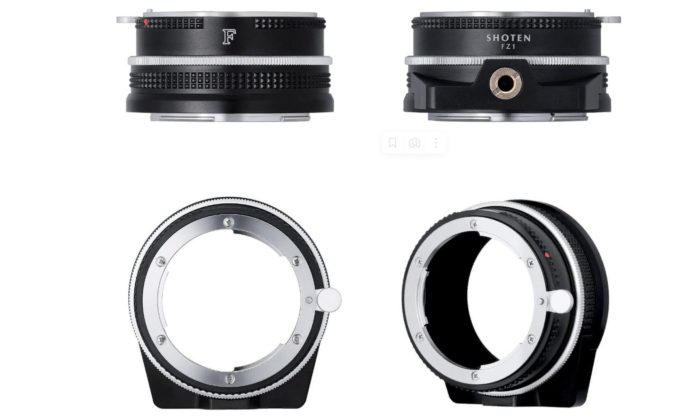 Nikon Z 카메라용 Shoten FZ1 어댑터 출시