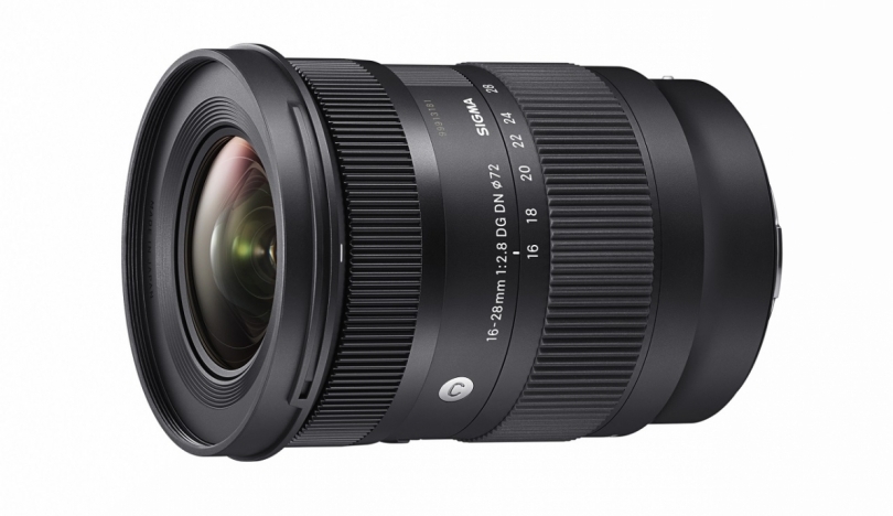 Anúncio da Sigma 16–28mm F2.8 DG DN para montagens L e Sony E