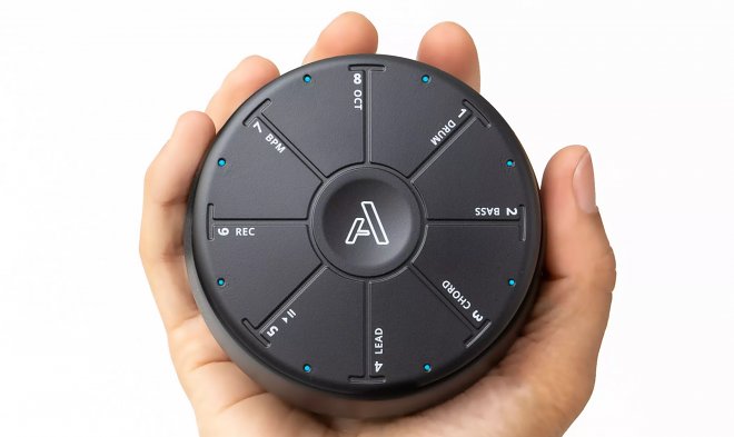 Orba 2シンセサイザーを使用すると、手を空中で動かして音楽を作成できます