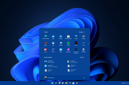 Windows 11에는 더 적은 수의 사전 설치된 앱이 있습니다.
