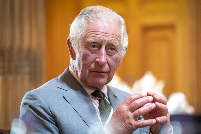 Il re Carlo III si rivolse per la prima volta alla nazione