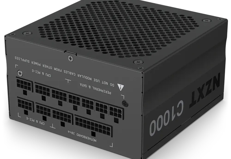 NZXT stellt C1000 Gold-Netzteil mit modularem Kabelsystem vor