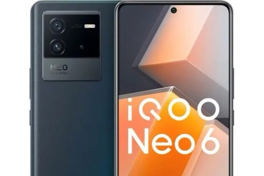O smartphone iQOO Neo6 com tela Full HD + de 120Hz apareceu na foto oficial