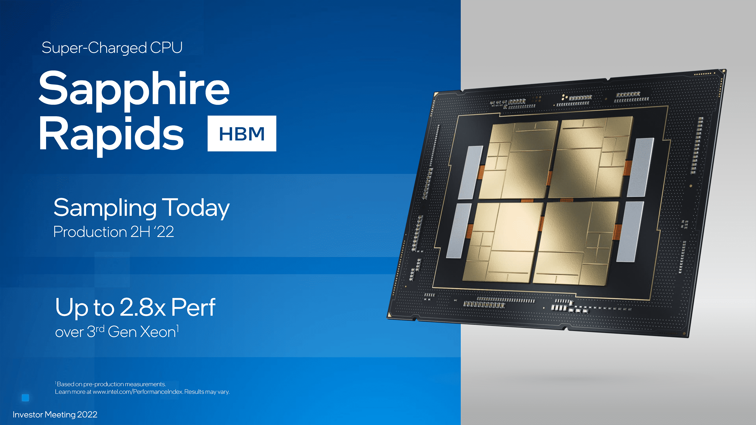 L'annonce des processeurs Intel Sapphire Rapids est attendue le 10 janvier