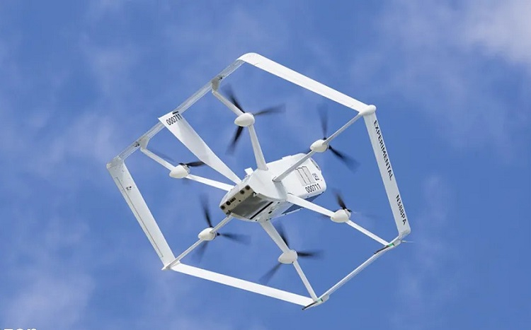 Amazon ist bereit, Waren per Drohne auszuliefern