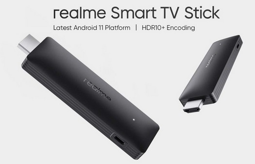 RealmeがフルHDおよびHDR10+をサポートするFHDスマートTVスティックを発表