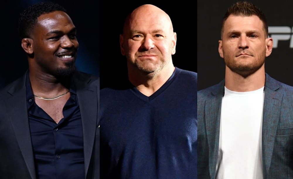 Il presidente dell'UFC annuncia la data del combattimento tra Jon Jones e Stipe Miocic