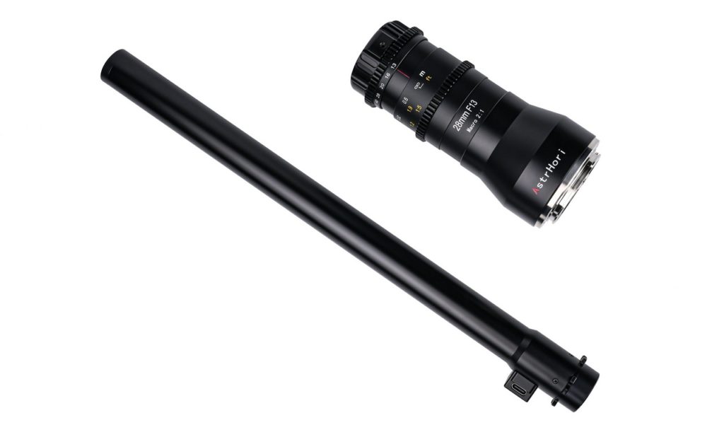 Annonce de l'objectif macro AstrHori 28 mm F/13