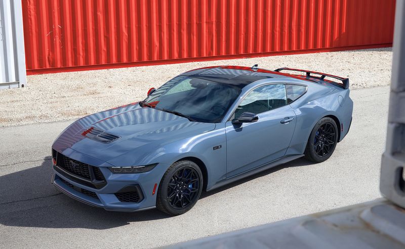 As primeiras fotos do Ford Mustang 2024 apareceram na Web