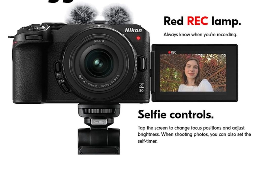 Annonce de l'appareil photo compact Nikon Z30