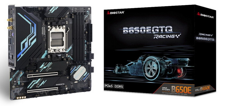 Biostar présente la carte mère Racing B650EGTQ pour les processeurs Ryzen 7000