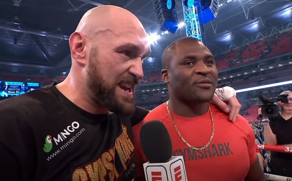 Tyson Fury und Francis Ngannou gaben ein gemeinsames Statement zu dem Kampf ab
