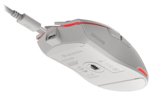 Il mouse da gioco Genesis Zircon X ottiene un sensore da 19.000 DPI