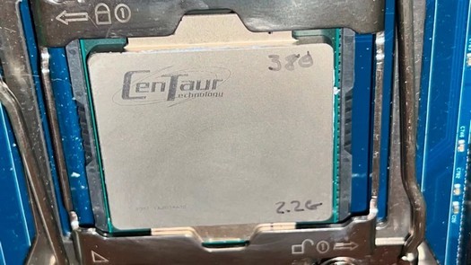 Enthusiasten testeten Centaur CNS, den neuesten x86-Prozessor von VIA Technologies, der nie herauskam