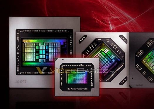 AMD Navi 24 GPU 이미지 - RDNA 2 아키텍처에서 가장 작은 칩