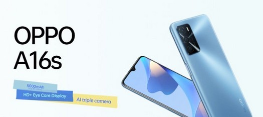 OppoA16sはNFCサポートと5000mAhバッテリーを受け取りました