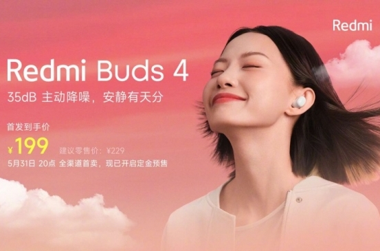 Xiaomi führte Redmi Buds 4 ab 30 US-Dollar ein