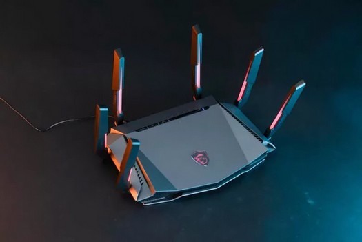 MSI bereitet RadiX AX6600 Wi-Fi 6E Gaming-Router vor